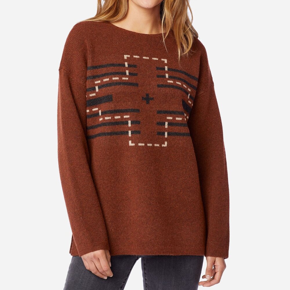 Santa Rosa Drop Shoulder Lambswool Sweater